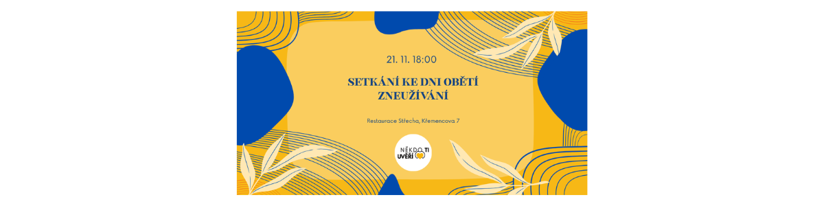 Setkání ke Dni obětí zneužívání